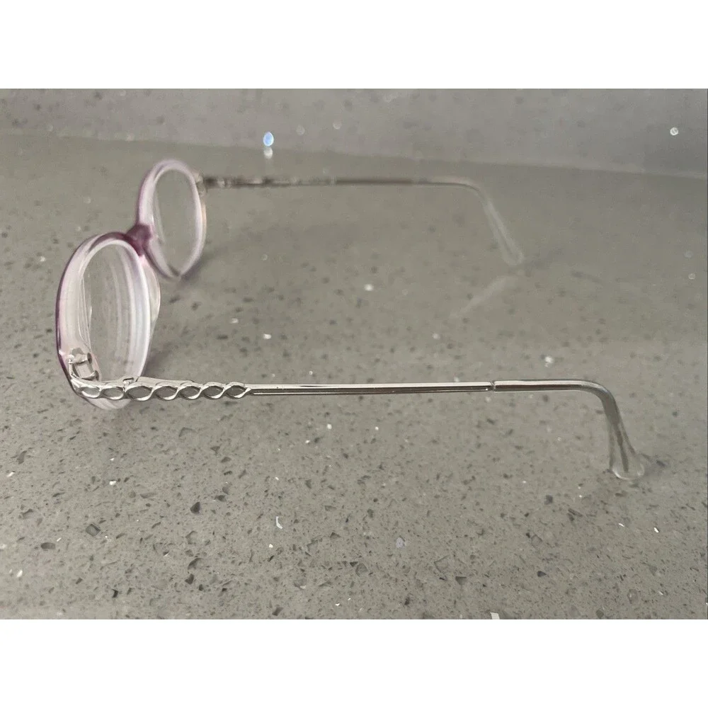 Sferoflex Eyeglasses Frames ONLY Italy 1488 L1104 49-16-130 Full Rim Purple oval